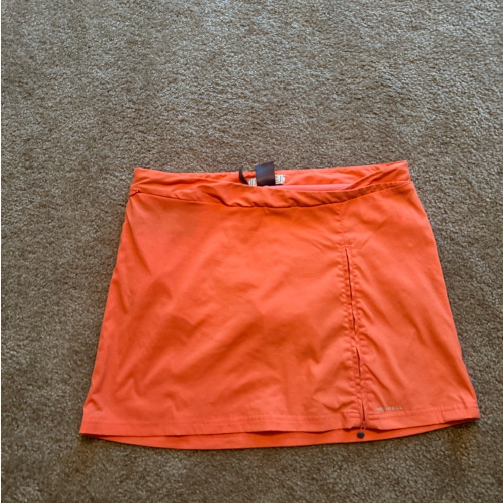 Merrell Orange golf ⛳️ 🎾 tennis skirt/skort sz 12